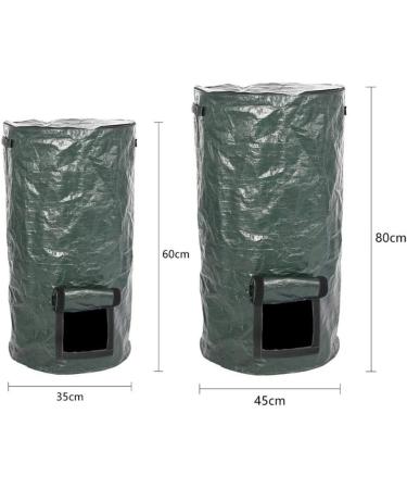 1PC Compost Bag Homemade Organic Ferment Compost Bag Waste Disposal Homemade Organic Waste PE Compost Bag Vegetable Grow Bag S Small - Buy Online on GoSupps.com