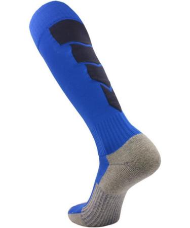 Wunhope Unisex Sports Compression Socks - Long Men's Football Socks (EU 29-45) in Blue - Optimal Comfort & Performance for Athletes - Buy Online on GoSupps.com