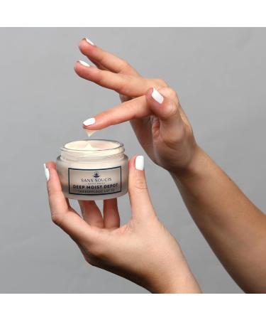  SANS SOUCIS BADEN-BADEN Sans Soucis Day Cream SPF 10 50ml Facial Care for Dry Skin Deep Moist Depot Moisturizer - Buy Online on GoSupps.com