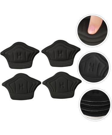 FOMIYES 2 Pairs Shoe Bottom Protector Heel Pads - Men & Women Stickers for Boots & Sneakers Thicken Black 11.5x8cm - International Shipping Available - Buy Online on GoSupps.com