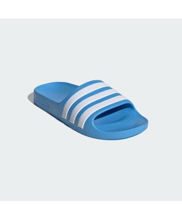 Buy adidas Unisex Kids Adilette Aqua Slides - 36 EU - Core Black & Grey Six | International Shipping Available - Buy Online on GoSupps.com