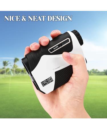 Never Over Range Finder Golfing with Vibe - 1200 Yard Accurate Rangefinder with Slope and Magnet - Buy Online on GoSupps.com