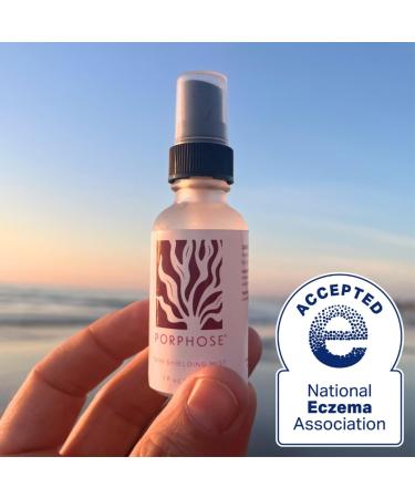 Porphose Skin Shielding Mist: Hydrating Antioxidant for Dry and Sensitive Skin. Hypoallergenic Fragrance Free Dermatologist and Pediatrician Tested NATIONAL ECZEMA ASSOCIATION SEAL OF ACCEPTANCE - Buy Online on GoSupps.com