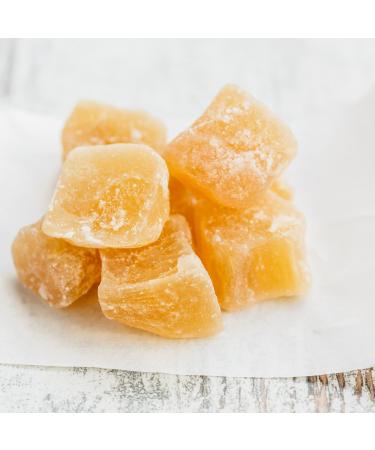 1001 Fruit Candied Ginger Pieces 250g - Sweet & Slightly Spicy Dried Ginger with Vitamin C Magnesium & Iron | Premium Thai Candy - Buy Online on GoSupps.com