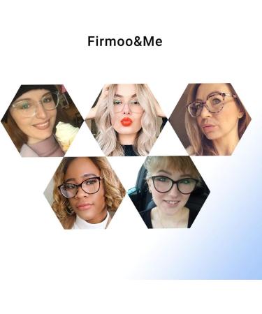 Firmoo Computer Blue Light Blocking Glasses Women/Men Anti Glare Reflective UV Protection Light-Weight Sturdy Acetate Frame Computer Gaming for Digital Screens Clear - Buy Online on GoSupps.com