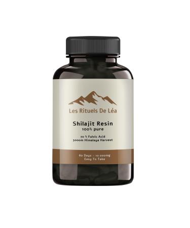 Les Rituels de L a Himalayan Shilajit Tablets - 100% Pure Extract with 80% Fulvic Acid - 10 000mg
