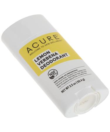 Acure Lemony Fresh Deodorant - Invigorating Lemon Verbena, 2.25 oz - Buy Online on GoSupps.com