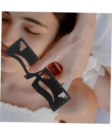 Didiseaon 10 Pcs Eyebrow Ruler Brow Mapping Ruler Tool Mini Eyebrow Measuring Tool Designer Eyebrow Trimming - Buy Online on GoSupps.com