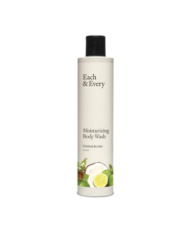 Each & Every Natural  Moisturizing Body Wash | Made with Essential Oils  Vegan & Sustainably Sourced | 10 fl oz (Coconut & Lime) - Buy Online on GoSupps.com