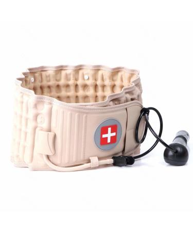 RALIRA Lumbar Support - Decompression Belt Back Support Strap for Posture Correction One Size for 29-49 Inch Waist Circumference