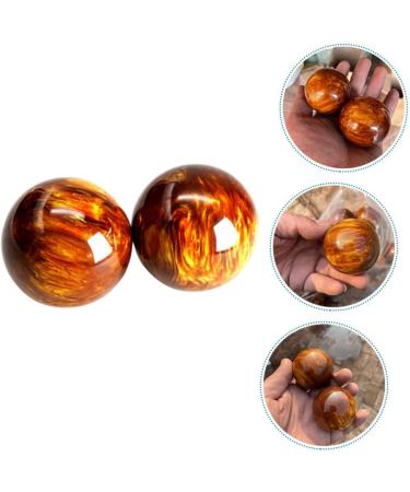 Frcolor 2pc Health Balls - Acupuncture Massage Training & Finger Exercise Tools for Fitness & Wellness - Buy Online on GoSupps.com