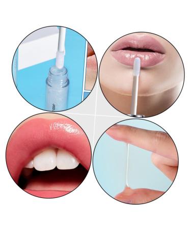 BATHVEVE 1Pc Transparent Lip Oil Multifunctional Lip Care Essence Moisturizing Lip Pomade for All Ages Protects and Nourishes Dry Chapped Lips with Adorable Fruit Flavor - Buy Online on GoSupps.com