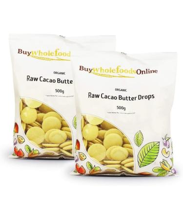 Organic Raw Cacao Butter Drops 1kg (BWFO) - Buy Online on GoSupps.com