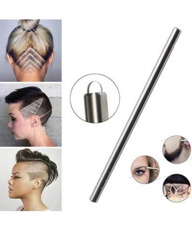 DIY Shaving Pen for Hair Design | 10 Stainless Steel Blades Eyebrow Beard Razor - Perfect for Precision Grooming - Buy Online on GoSupps.com