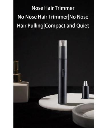 Men's Ear and Nose Hair Trimmer | Powerful Dual-Blade Motor for Smooth Wet/Dry Trimming - International Shipping Available - Buy Online on GoSupps.com
