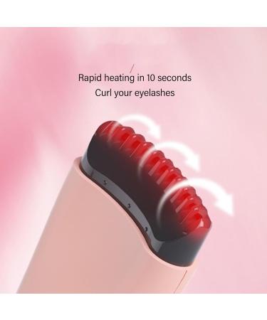 USB Rechargeable Heated Eyelash Curler Double Sided 3 Temperature Control Long Lasting Curl Root to Tip Curling Heated Eyelash Curler with Rapid Heating in 10 Seconds Yinhing2rt6zcuapn-11 - Buy Online on GoSupps.com