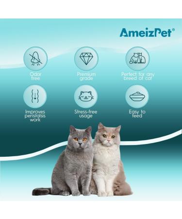 AmeizPet Anti-Hairball Paste for Cats Malt Paste for Cats - Food Supplement - for Long and Short Haired Cats with Taurine and Cheese 2 pcs x 100g (3.52 Oz) - Buy Online on GoSupps.com