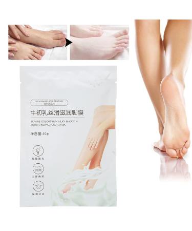 Vitamin E & Avocado Oil Foot Peeling Mask - Baby Soft Smooth Skin for Rough Heels & Dry Toes - International Shipping Available - Buy Online on GoSupps.com