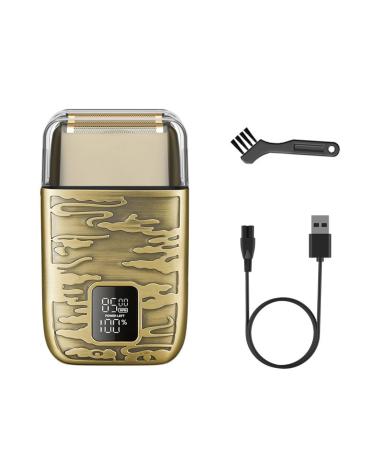 WAIKIL Electric Razor for Men - Precision Foil and Bald Shaver with Close Cutting Head Beard Trimmer 3 Adjustable Speeds Gift for him