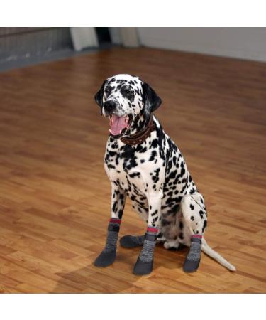 Mihachi Dog Socks Rubber Sole Paw Protectors - Anti-Slip Waterproof Boots for Winter (Large, 4 Count) - Buy Online on GoSupps.com