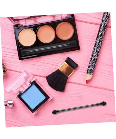 BIUDECO 30pcs Double Ended Eyeshadow Brush Highlighter Eyeshadow Sponge Artificial Fiber Black - Buy Online on GoSupps.com