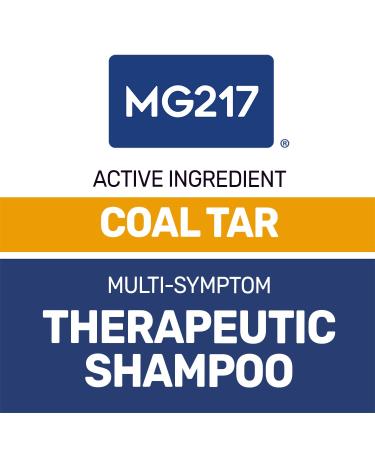 MG217 - Psoriasis Shampoo with Coal Tar Therapeutic Scalp Treatment Controls Itching Scaling Flaking Scale Buildup Psoriasis Scalp Treatment .5% Coal Tar Shampoo and Conditioner - 8floz - Buy Online on GoSupps.com