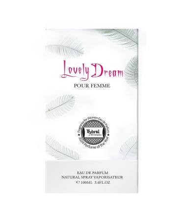 Hybrid & Company Women Lovely Dream Can Pour Femme Eau De Parfum Vaporisateur Natural Spray 3.4 Fl Oz - Buy Online on GoSupps.com