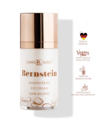 Chiara Ambra Amber Eye Cream - Effective Anti-Aging Care with Natural Ingredients | Reduce Wrinkles by 47% & Minimize Wrinkle Depth - Buy Online on GoSupps.com