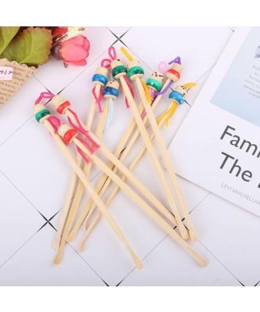 10Pcs Portable Mini Doll Earpicks - Handmade Ear Cleaner Tool for Wax Removal - Buy Online on GoSupps.com