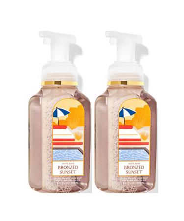 Bath and Body Works Bronzed Sunset Gentle Foaming Hand Soap 8.75 Ounce 2-Pack (Bronzed Sunset) - Buy Online on GoSupps.com
