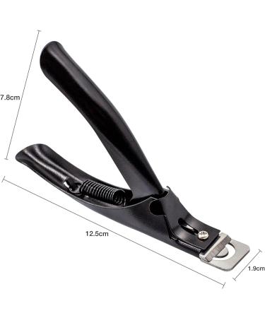 Vixi Professional Sharp False Nail Cutters - For Acrylic, Artificial, Natural Nails & Tips - Salon & Home Use (Black) - Buy Online on GoSupps.com