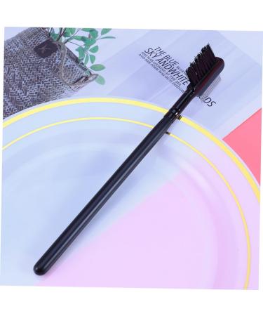 Eyebrow Brush Eyelash Comb Eyebrow Comb Beauty Brush Makeup Brush Eyelash Brush Splitter Double Head - Buy Online on GoSupps.com