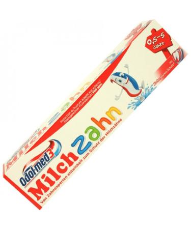 Odol-med 3 milk toothpaste pack of 6 (6 x 50 ml)