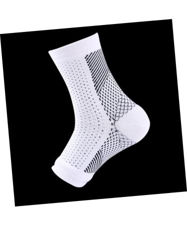 Buy 2 Pairs Ankle Support Socks | Heel Support Sleeve & Tabi Ankle Sock for Plantar Fasciitis Relief - Best Elastic Stockings Online - Buy Online on GoSupps.com