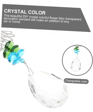 Zerodeko 1pc Crystal Pendant Decor Windchimes Unique Outdoor Stylish Car Pendant Children's Room - Buy Online on GoSupps.com