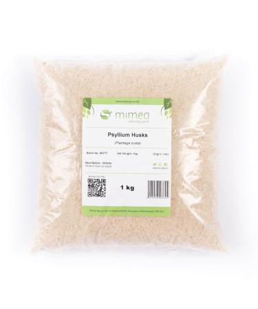 Mimea Psyllium Husks | 1kg | Quality Ingredients | High in Fibre | Natural Source of Fibre | Natural Gentle Laxative