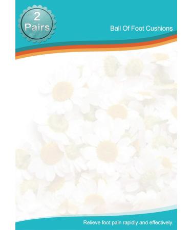Ball of Foot Cushions | Grade Silicone Anti-Slip Gel Insoles for Women - Pain Relief All Day | 2 or 4 Pairs - Buy Online on GoSupps.com