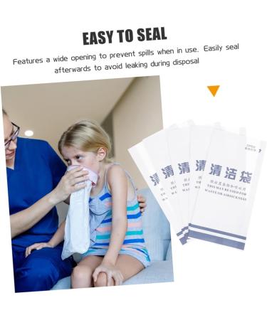 50pcs Healeved Vomit Bags for Car - Disposable Emesis Bags for Aviation & Travel - Buy Online on GoSupps.com