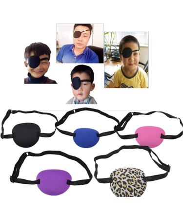 Black Eye Patch for Adults - Amblyopia & Strabismus Correction | Medical Eye Patches for Astigmatism Training - International Shipping - Buy Online on GoSupps.com