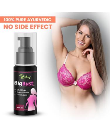 Big Bust Breast Spray Oil for Women | Increase Breast Size by Two Cups | Natural Breast Enhancement Oil - Buy Online on GoSupps.com