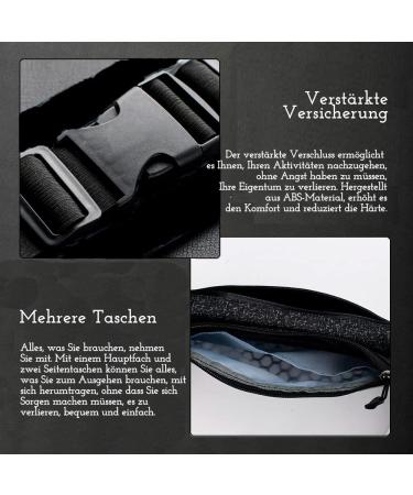 2 Pack Neoprene Cell Phone Jogging Pouch - Waterproof Running Bag with Adjustable Strap for iPhone 14/13/12/Pro/XR/XS/X/8 - Pink & Black - Buy Online on GoSupps.com