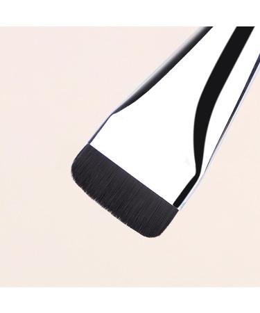 Foundation Pinsel Makeup Concealer Brush | Ultra Thin Flat Fiber Hair Brush for Liquid Foundation | Best Makeup Brush Gifts for Women & Girls | Aluminum Tube Beauty Tools - Buy Online on GoSupps.com