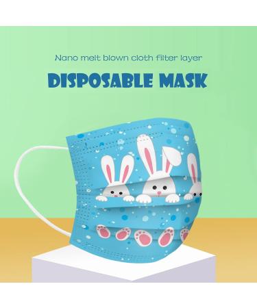 Buy Albert Easter Egg Print Disposable Masks 10 Pack Adults Mouth & Nose Protection Ideal for Men & Women - Buy Online on GoSupps.com
