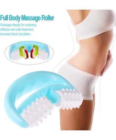 Handheld Anti-Cellulite Massager | Body Roller Stick for Arms Legs Thighs & Butt | Improve Skin Smoothness - Buy Online on GoSupps.com