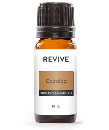 Copaiba Essential Oil by REVIVE Essential Oils - 100% Pure Therapeutic Grade for Diffuser Humidifier Massage Aromatherapy Skin & Hair Care