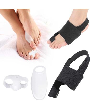 Orthopedic Toe Separator Corrector 5 Pack Set - Men & Women Big Toe Straightener for Hallux Valgus Correction & Relief - Non Surgical Invisible Foot Care Tape - One Size - Buy Online on GoSupps.com