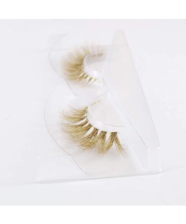 Brown Natural Mink False Lashes 3 Pairs - Light Brown Blonde Makeup - Brown2 - Buy Online on GoSupps.com