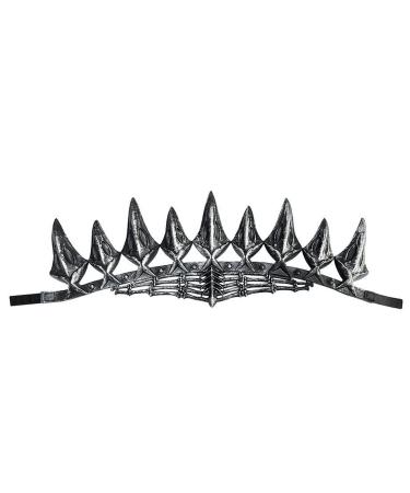 Halloween Crow Crown | Crow Costume Crown - Gothic Headpiece Costume Accessory Crown Cosplay for Women and Girls