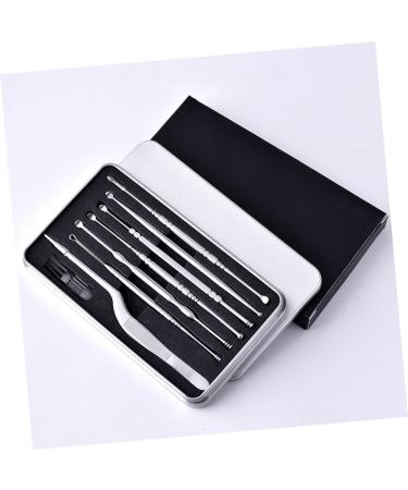 SKISUNO 1set Ear Wax Removal Tool Ear Scoop Kit for Safe and Comfortable Cleaning Travel Compact and Elegant Design for Daily Use - Buy Online on GoSupps.com