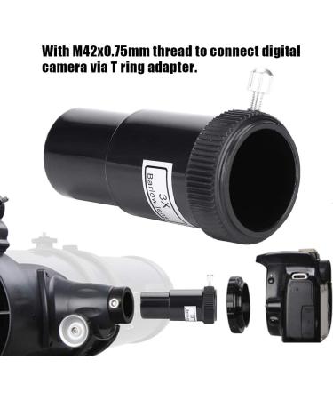 Acouto 24.5mm 3X Barlow Lens Extender for Astronomic Telescope - Plastic Rectifier - Buy Online on GoSupps.com